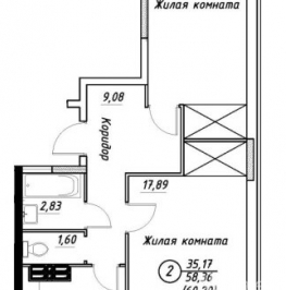 Продажа 2-комн квартиры на вторичном рынке Дмитров, ул Московская,  д. 45А