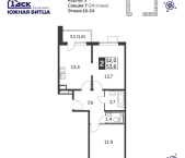 Продать Квартиры в новостройке Битца п., Варшавское ш.   5