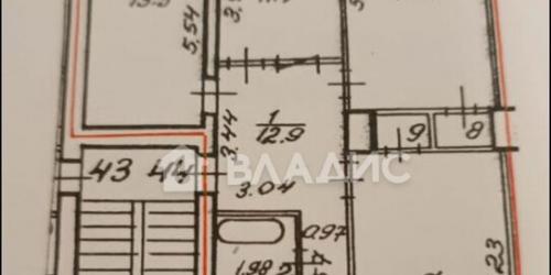 4-комн квартира ул Кавалергардская,  д. 21