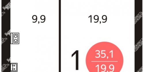 1-комн квартира Ивановская улица,  д. 16