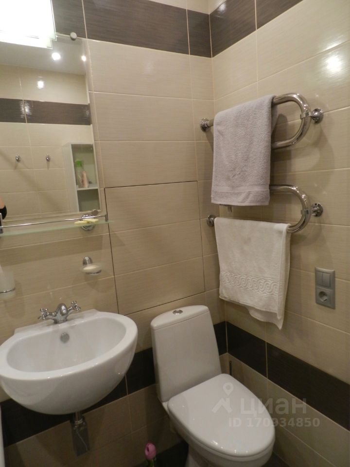 Аренда 1-комн квартиры на вторичном рынке с. Домодедово, улица Творчества, 5к1