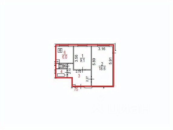 Продажа 2-комн квартиры на вторичном рынке Медынская улица,  д. 2К1