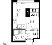 Продать Квартиры в новостройке Химки г., Комсомольская ул.   4