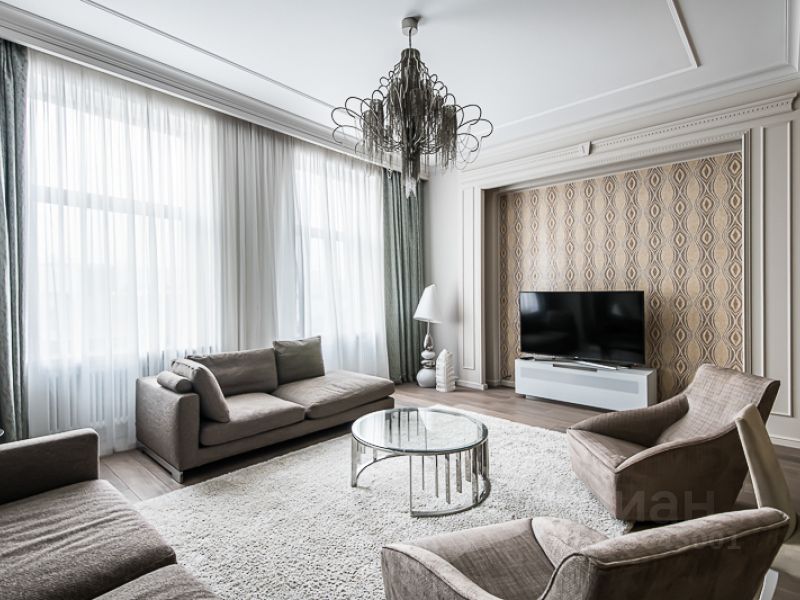 Аренда 4-комн квартиры на вторичном рынке Якиманский переулок, 6