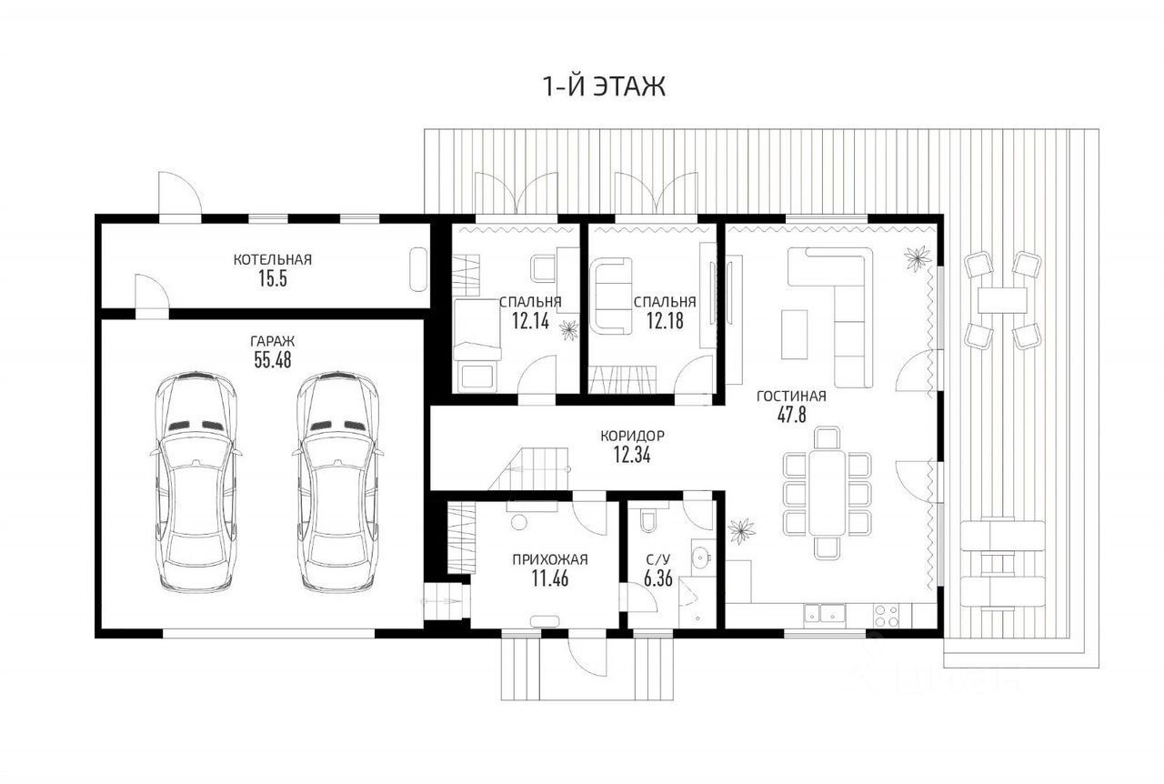 Продажа дома Рощино пгт, улица Шишкина, 15