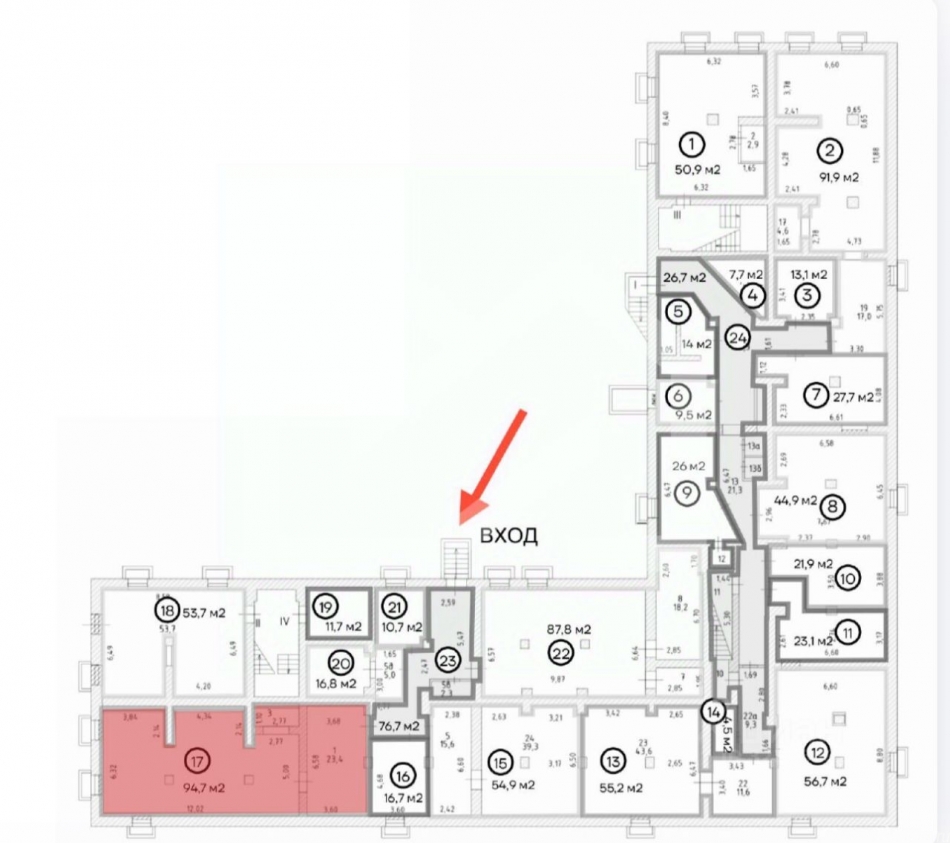 Аренда ПСН улица Зои и Александра Космодемьянских,  д. 17/2