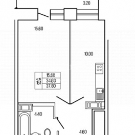 Продажа 1-комн квартиры на вторичном рынке Кузьмоловский, ул Железнодорожная,  д. 24