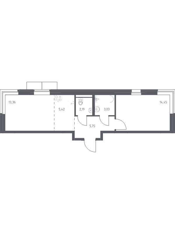 Продажа 1-комн квартиры в новостройке Марушкинское пос., Боровское ш.,  к. 9