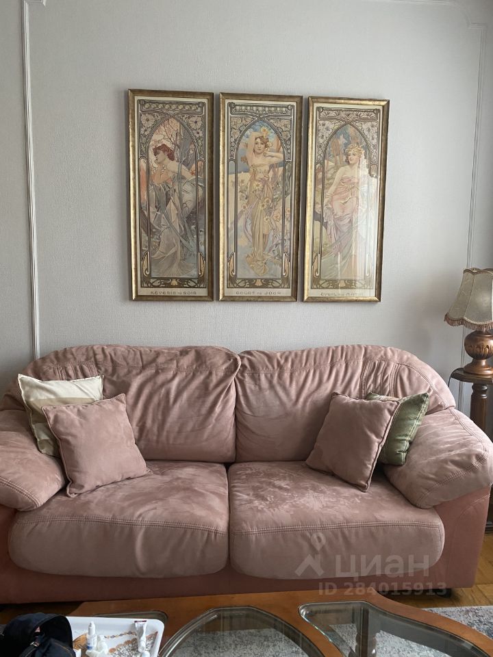 Аренда 2-комн квартиры на вторичном рынке улица Пречистенка, 40/2С4