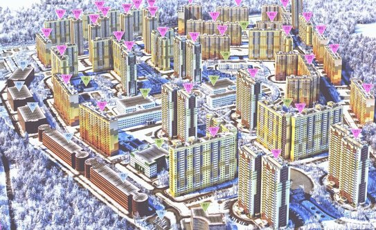 Продажа 2-комн квартиры на вторичном рынке Одинцово, ул Чистяковой,  д. 62