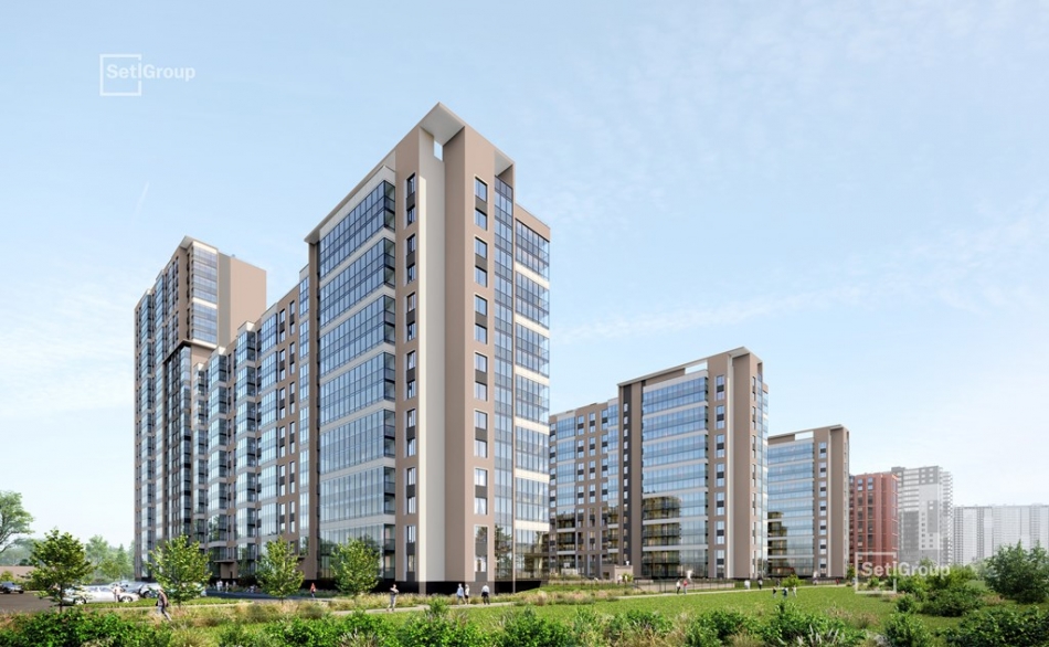 Продажа 1-комн квартиры в новостройке Санкт-Петербург г., Комендантский пр-кт,  к. 14.2