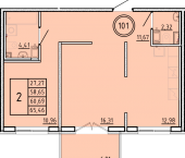 Продать Квартиры в новостройке Шушары п., Соколиная ул.   1