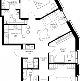 Продажа 3-комн квартиры в новостройке Москва г., Мира пр-кт, к. 2 Продажа 3-комн квартиры в новостройке Москва г., Мира пр-кт, к. 2
