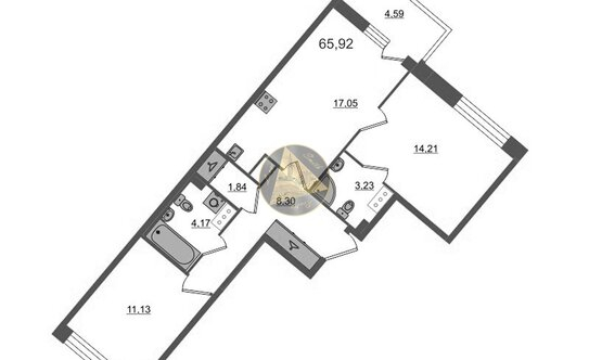Продажа 2-комн квартиры на вторичном рынке Дальневосточный пр-кт,  д. 19 к1