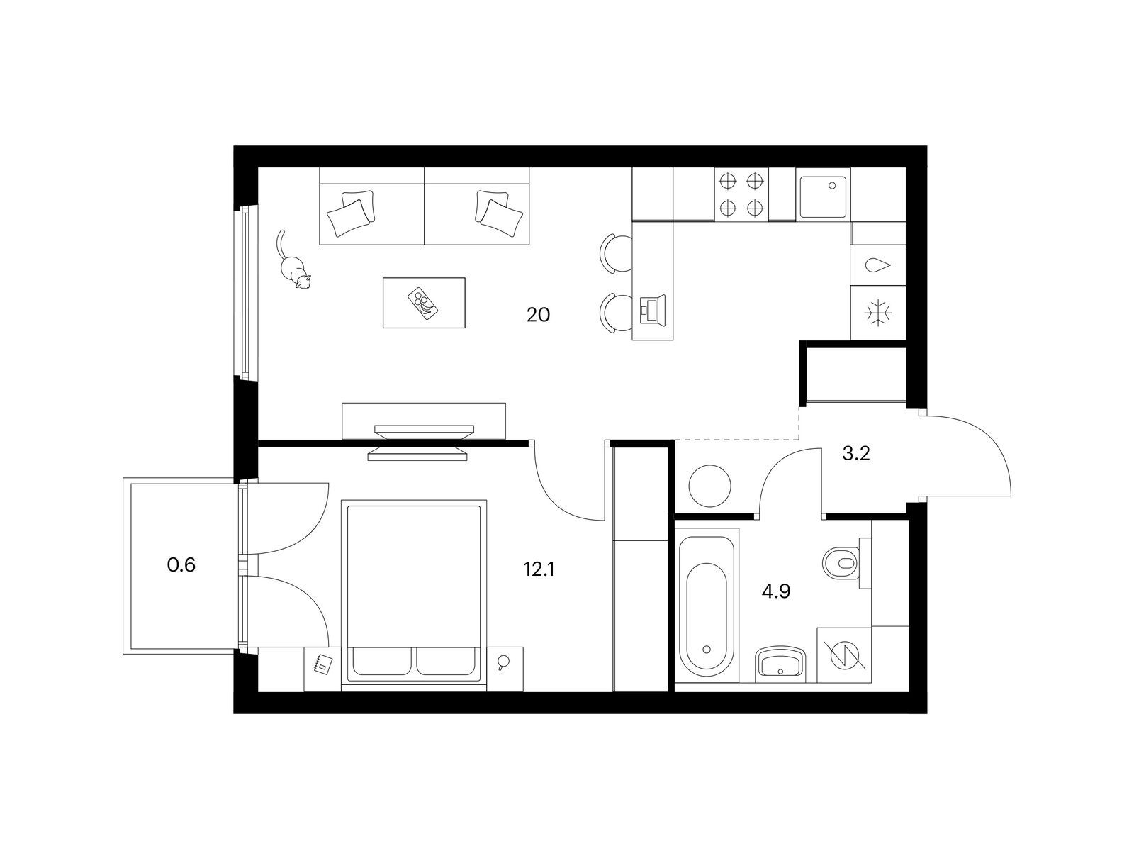 Продать Квартиры в новостройке Кронштадтский б-р, вл. 9   