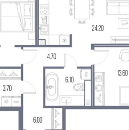 Продажа 2-комн квартиры в новостройке Ленинградское ш,  д. 57,  к. 2