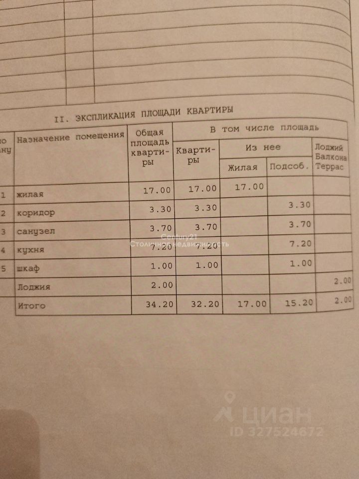 Продажа 1-комн квартиры на вторичном рынке Тучково пгт, улица Лебеденко, 19