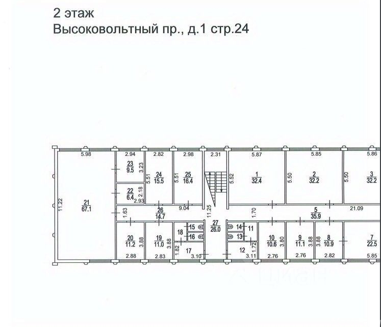 Продажа отдельного здания Высоковольтный проезд,  д. 1 с24