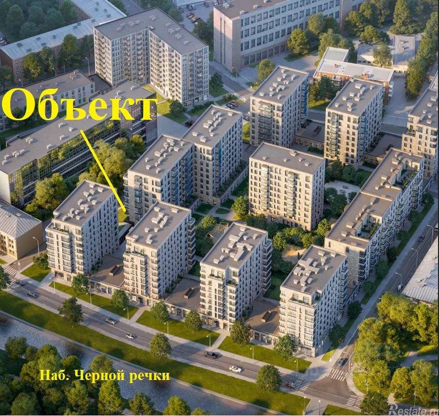 Аренда ПСН набережная Чёрной речки,  д. 35 с1