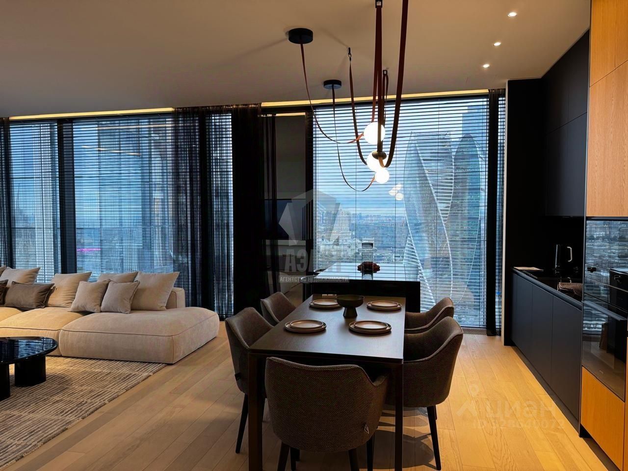 Аренда 3-комн квартиры на вторичном рынке Краснопресненская набережная, 14Ак3