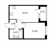 Продать Квартиры в новостройке Колпино г., Загородная ул.   B