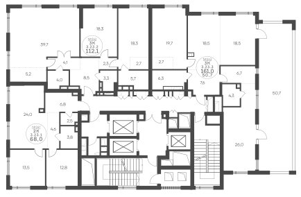 Продажа 3-комн квартиры в новостройке Крылатская ул,  д. 33 к2