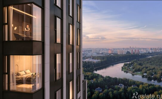 Продажа 2-комн квартиры в новостройке Крылатская ул,  д. 33 к2