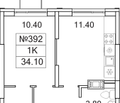 Продать Квартиры в новостройке Сапроново д., Калиновая ул.   8