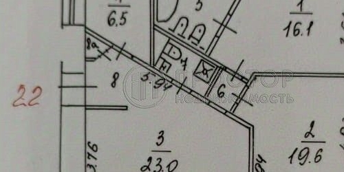 3-комн квартира Малый Козихинский переулок, 10С2