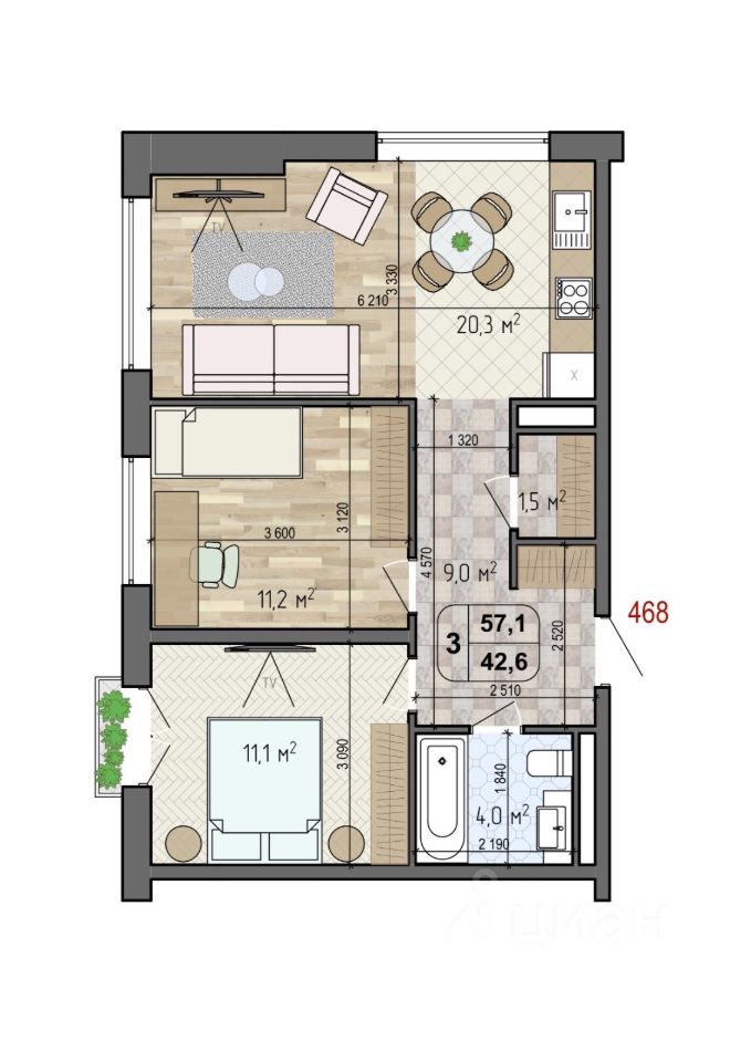 Продажа 2-комн квартиры на вторичном рынке Большая Филевская улица, 3к3