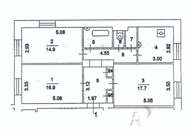 Продажа 3-комн квартиры на вторичном рынке Парковая 2-я ул ,  д. 11