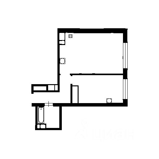 Аренда 1-комн квартиры на вторичном рынке улица Мельникова, 3к2