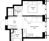 Продать Квартиры в новостройке Москва г.,  Волоколамское ш.   Pacific 4