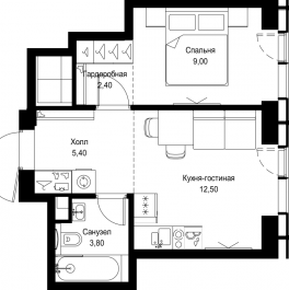 Продажа 1-комн квартиры в новостройке Москва г., Волоколамское ш., к. Pacific 4 Продажа 1-комн квартиры в новостройке Москва г., Волоколамское ш., к. Pacific 4