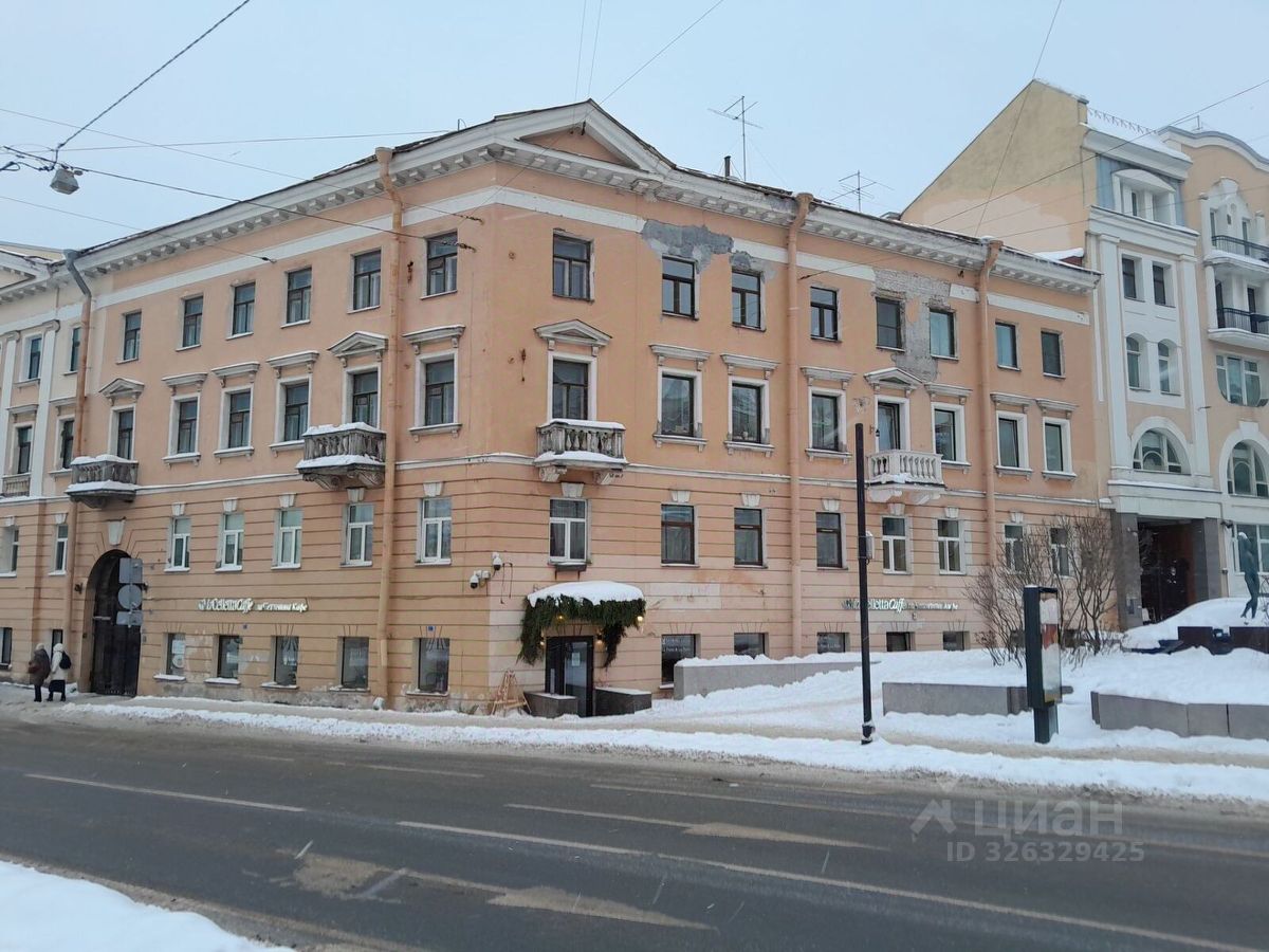 Аренда 2-комн квартиры на вторичном рынке набережная Реки Фонтанки, 30