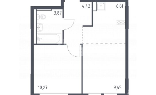 Продажа 1-комн квартиры на вторичном рынке Подрезковская 3-я ул