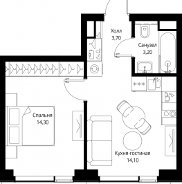 Продажа 1-комн квартиры в новостройке Москва г., Вишнёвая ул., к. 6 Продажа 1-комн квартиры в новостройке Москва г., Вишнёвая ул., к. 6