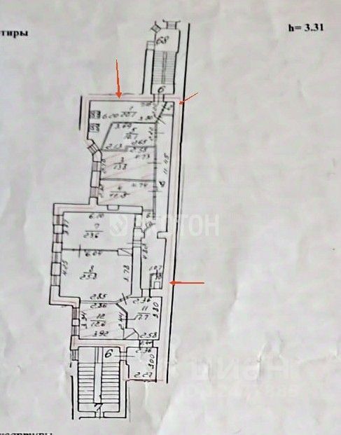 Продажа 5-комн квартиры на вторичном рынке улица Декабристов, 57