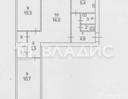 Продажа 3-комн квартиры на вторичном рынке Измайловский проезд,  д. 6 к2