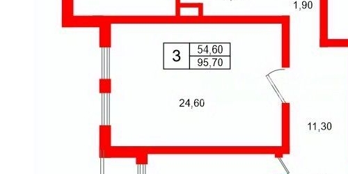 3-комн квартира улица Маршала Захарова, 18к1