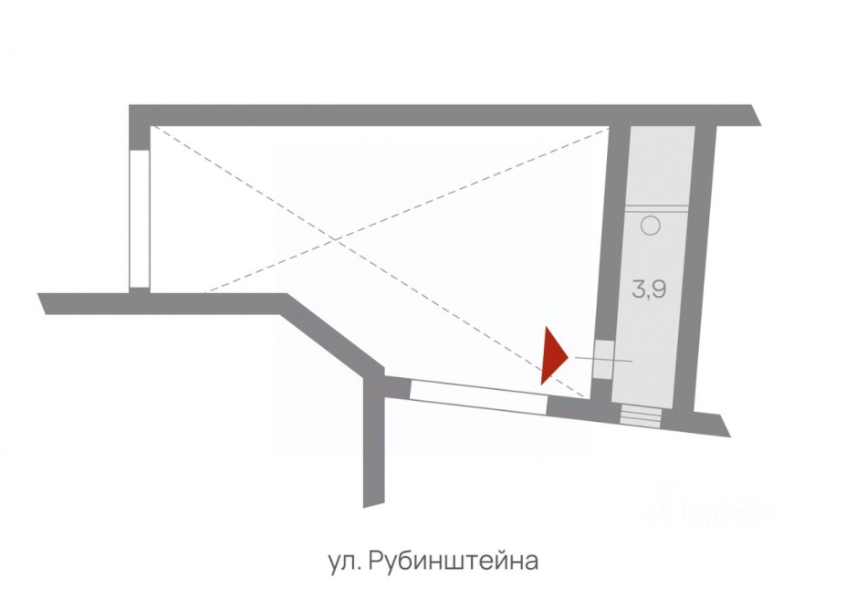 Продажа офиса ул Рубинштейна,  д. 36