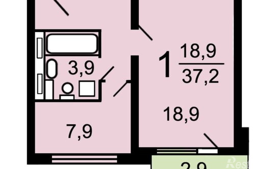 Аренда 1-комн квартиры на вторичном рынке ул Крылатская,  д. 31,  к. 2 стр 2