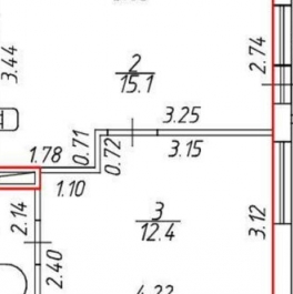 Продажа 1-комн квартиры на вторичном рынке Пушкин г, Архитектора Данини ул,  д. 19 к1