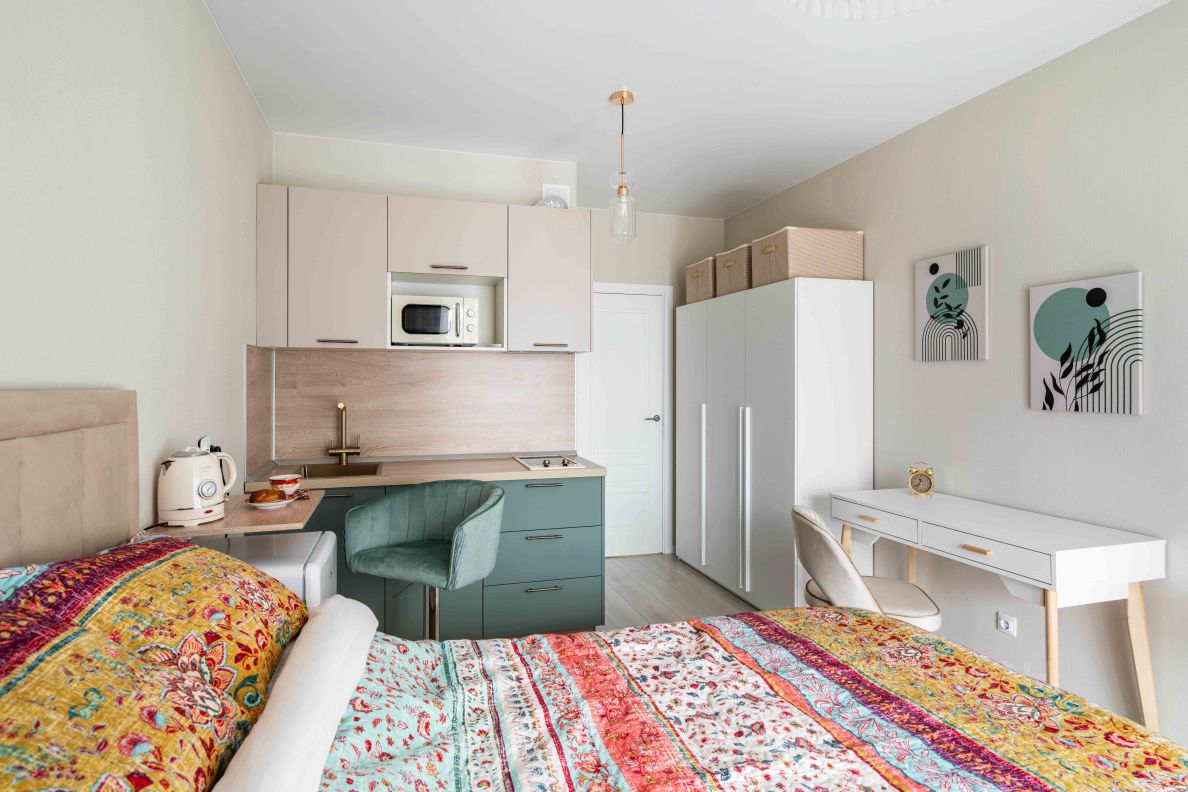 Аренда студии Кудрово г., улица Солнечная, 4