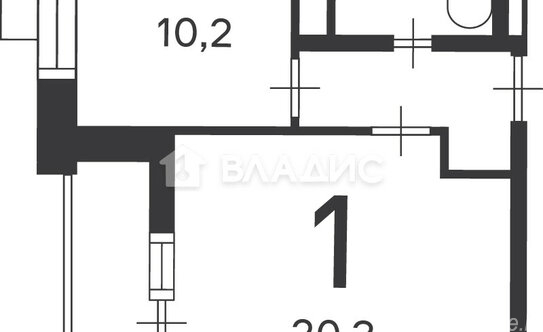 Продажа 1-комн квартиры на вторичном рынке улица Кедрова,  д. 16 к3