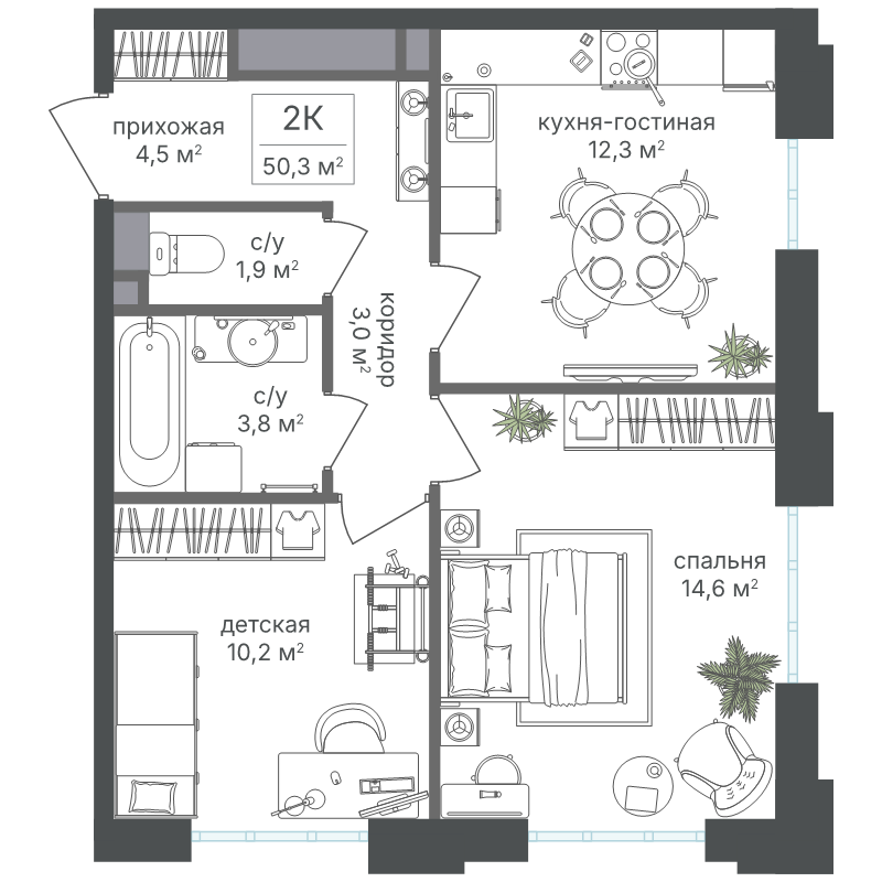 Продажа 2-комн квартиры в новостройке Москва г., Михалковская ул.,  к. 4