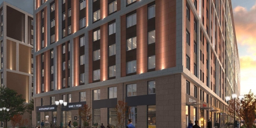 Помещение свободного назначения Октябрьская набережная,  д. 40,  к. лит АВ