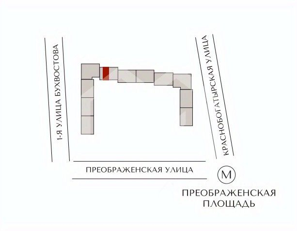 Продажа торгового помещения Бухвостова 1-я ул,  д. 2 к3