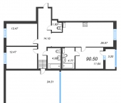 Продать Квартиры в новостройке Санкт-Петербург г., Белоостровская ул.   9