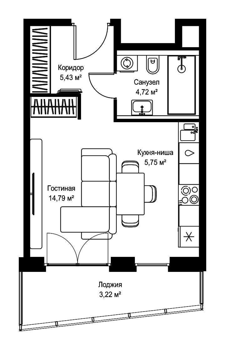 Продажа студии Дмитровское шоссе, вл. 87
